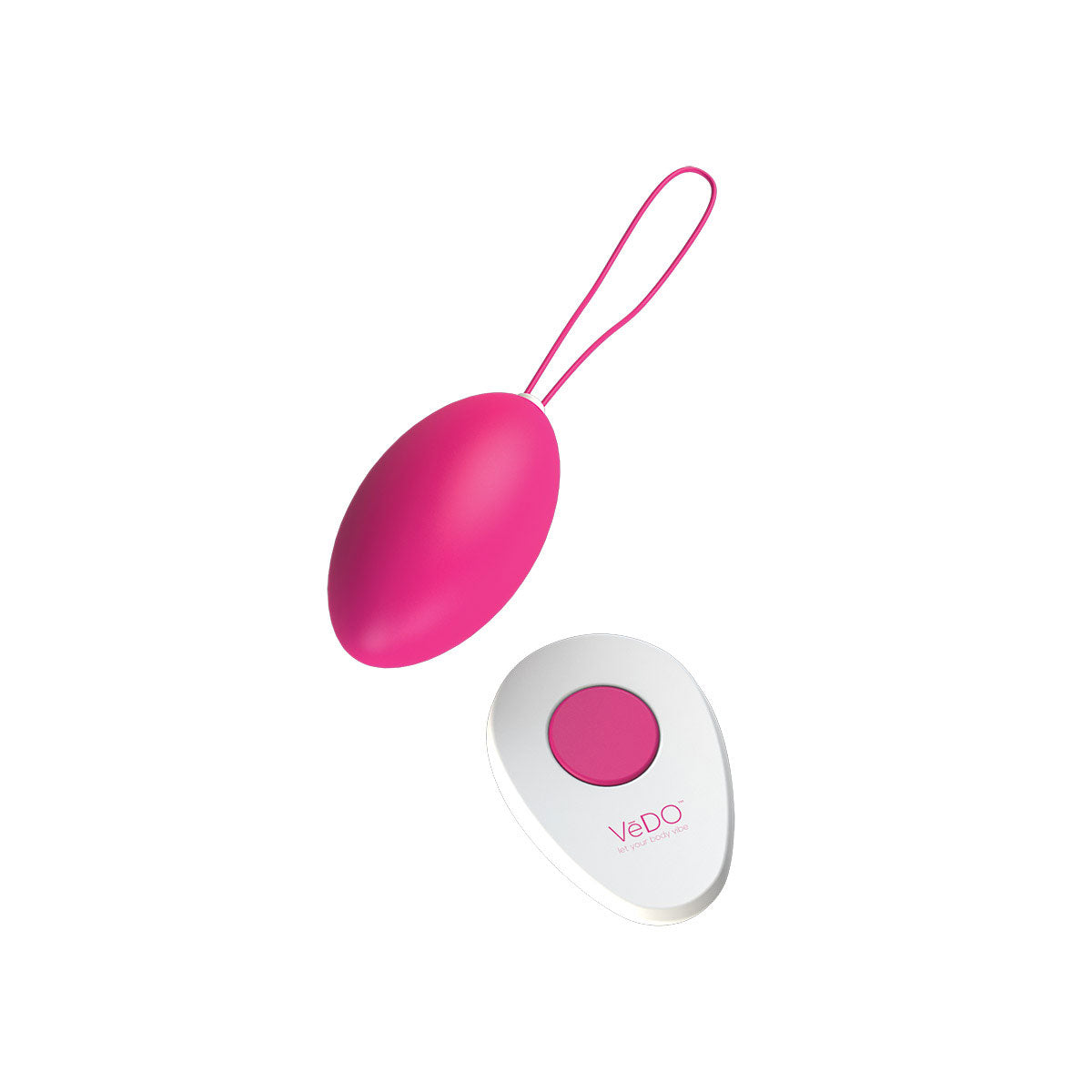 VeDO Peach Remote-Controlled Vibrating Kegel Egg Indigo