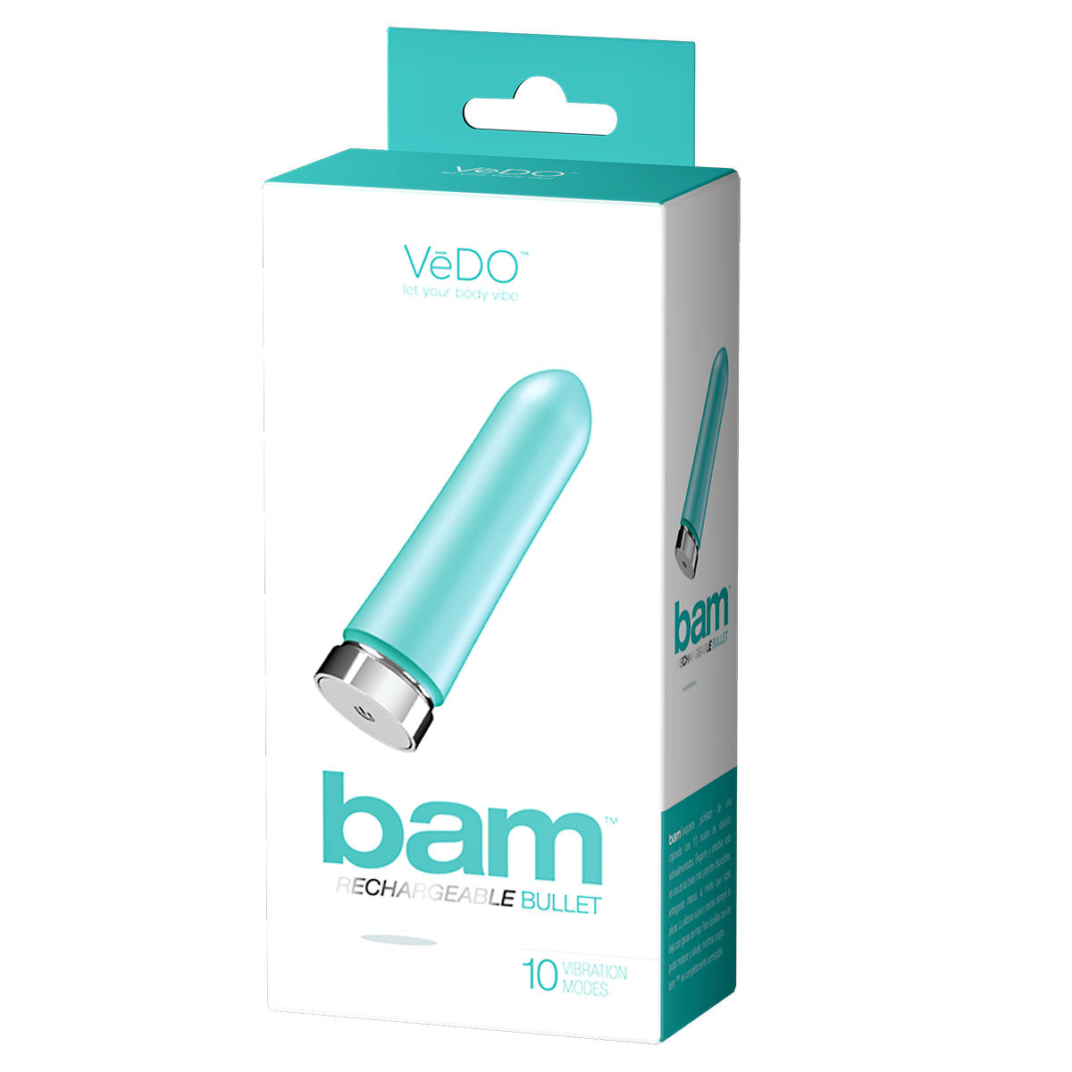 VeDO Bam Bullet Vibrator Turquoise