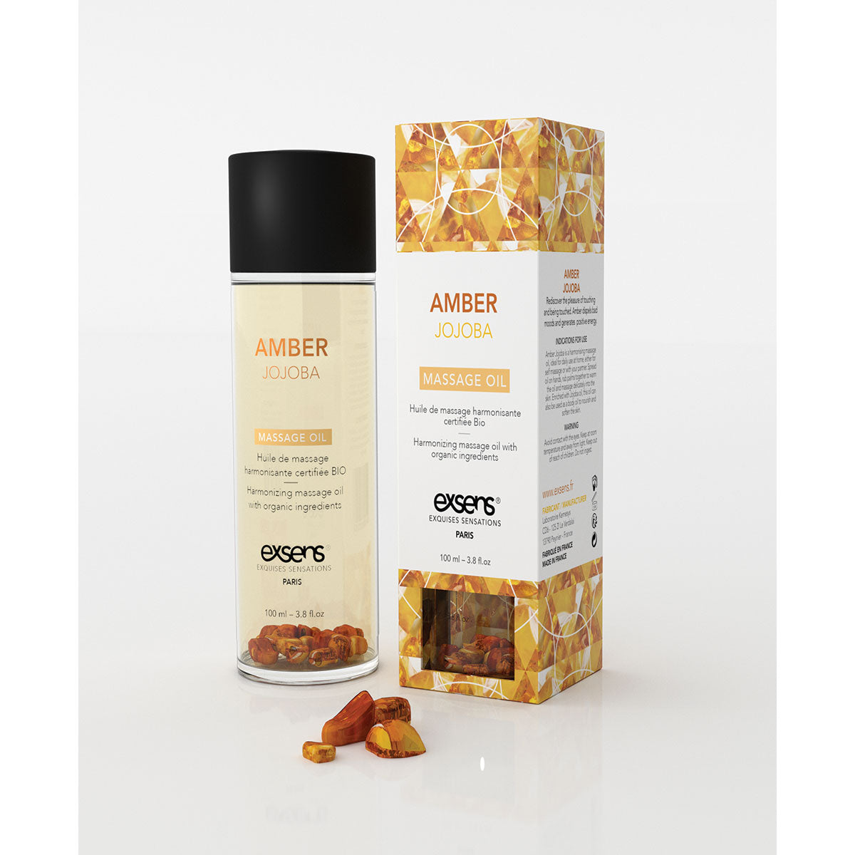 Exsens Massage Oil - 100ml Amethyst Sweet Almond