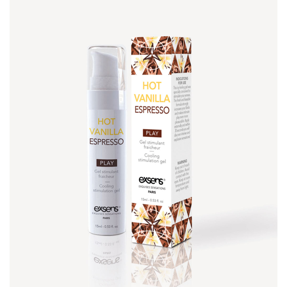Exsens Arousal Gel - 15ml Vanilla Espresso
