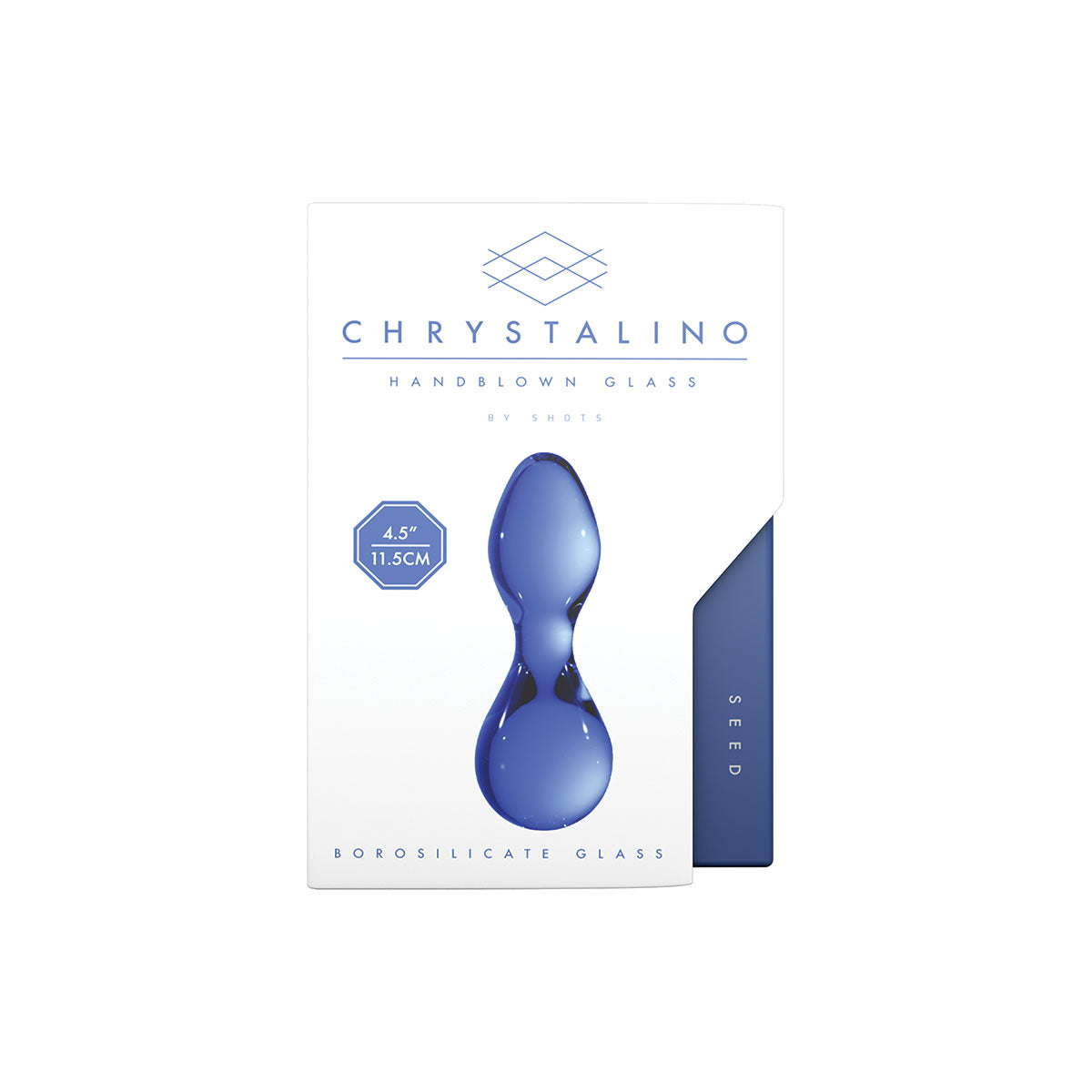 Chrystalino Seed - Handblown Glass Butt Plug