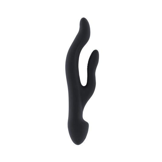 Jil Keira Endless Flexible Duo-Style Rabbit Vibrator Black