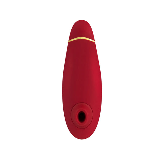 Womanizer Premium Clitoral Sucking Sex Toy Red/Gold