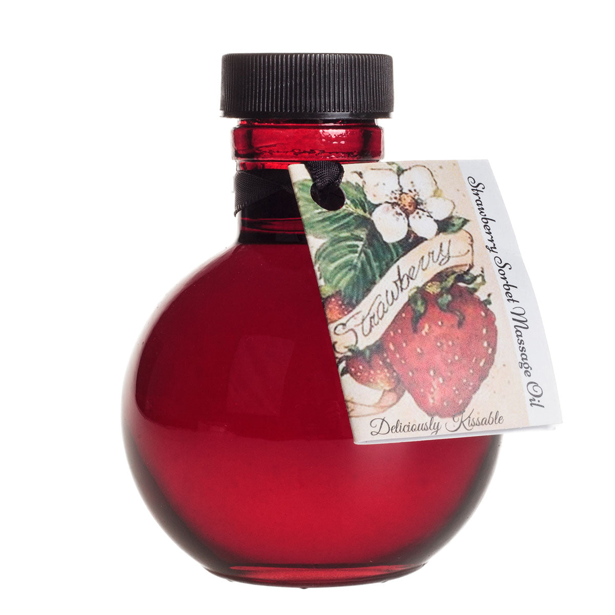 Olivia's Boudoir Kissable Oil - 4oz Strawberry