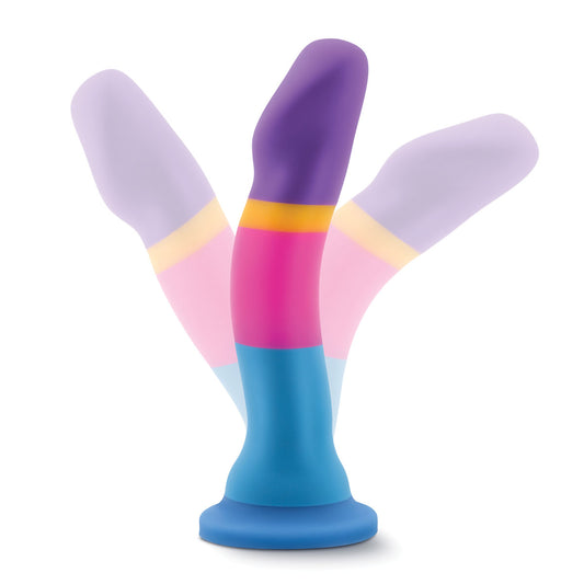 Avant D1 - Hot 'n' Cool - Curved Silicone G-Spot Dildo w/ Suction Cup Base