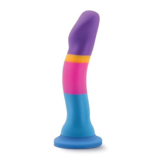 Avant D1 Hot 'n' Cool Curved Silicone G-Spot Dildo w/ Suction Cup Base