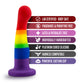 Avant Pride P1 - Freedom - Silicone G-Spot & Prostate Dildo w/ Suction Cup Base
