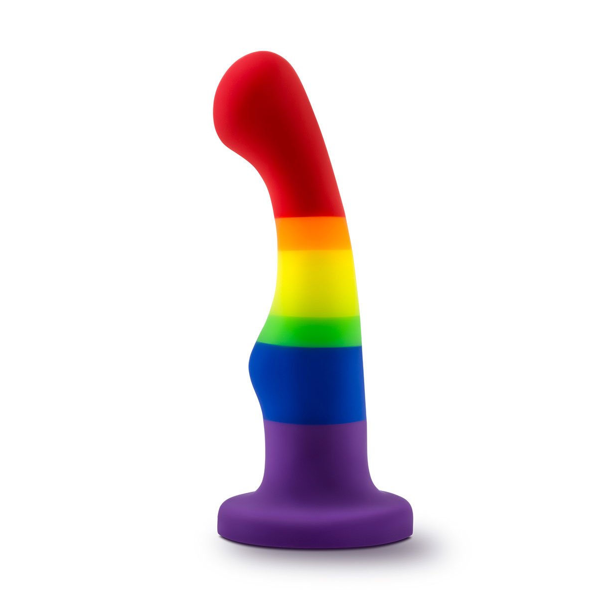 Avant Pride P1 Freedom Silicone G-Spot & Prostate Dildo w/ Suction Cup Base