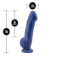 Avant D8 - Ergo - Silicone Dildo w/ Suction Cup Base