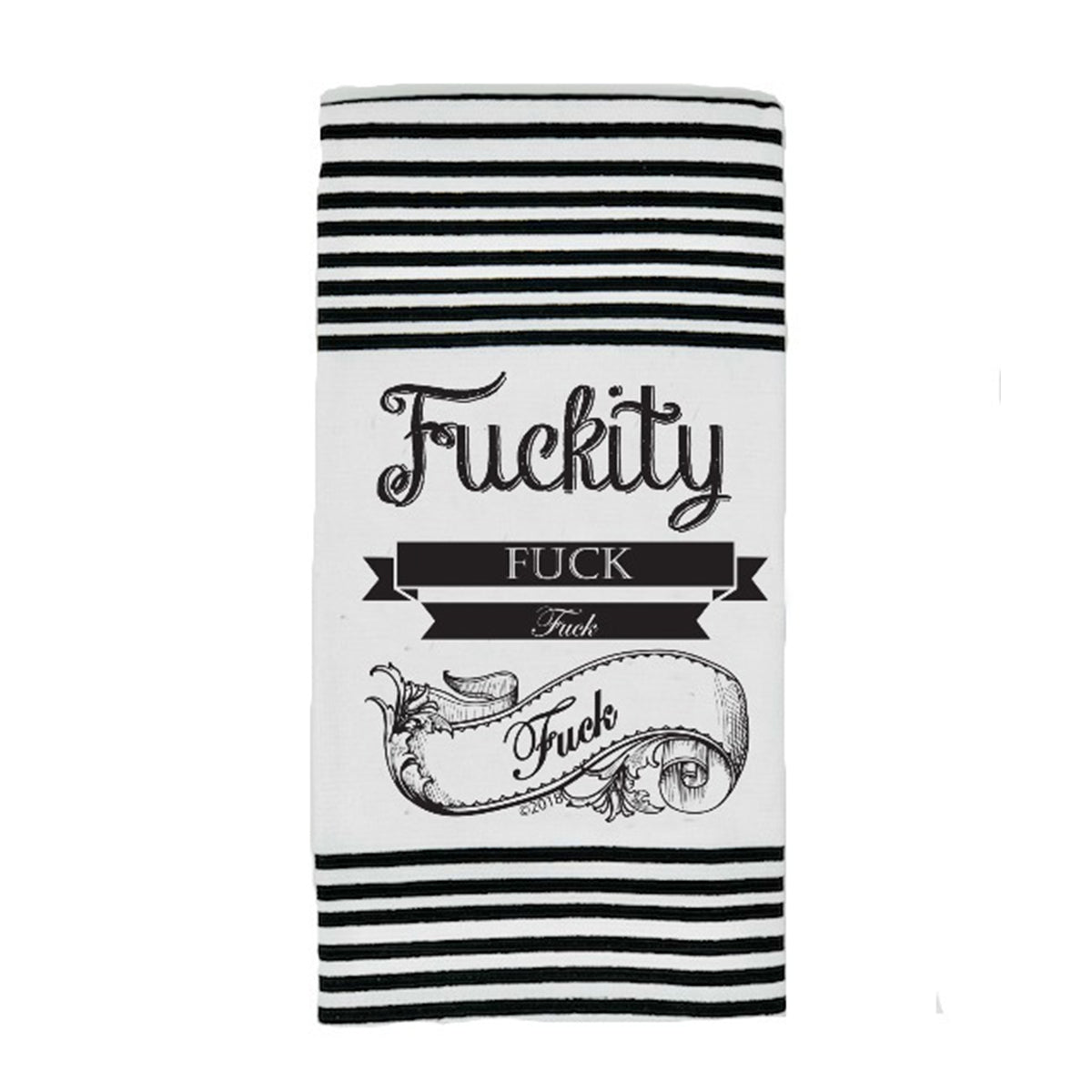 Twisted Wares Fuckity Fuck Fuck Fuck Terry Towel