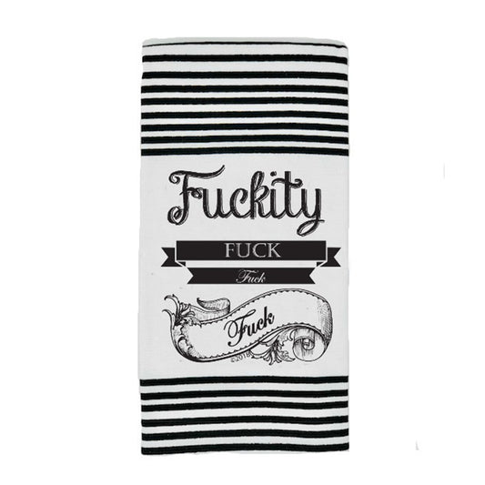 Twisted Wares Fuckity Fuck Fuck Fuck Terry Towel