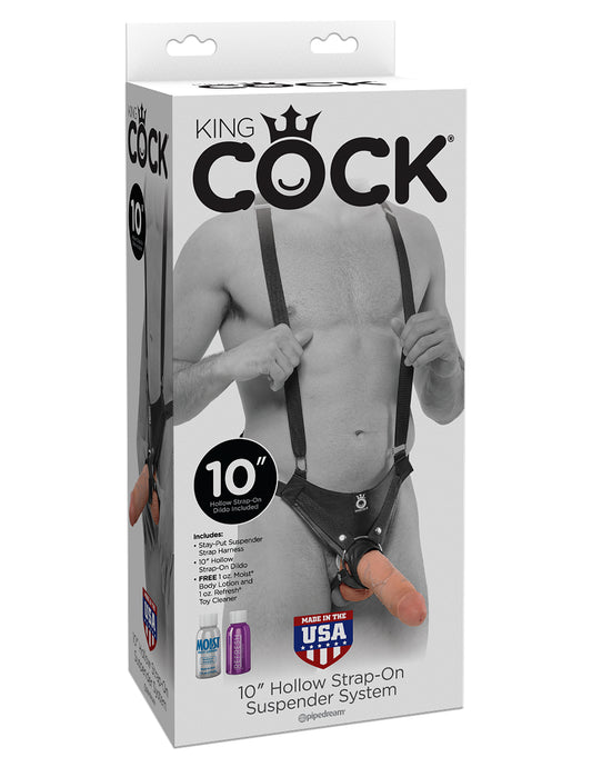 King Cock Hollow Strap-On Suspender System