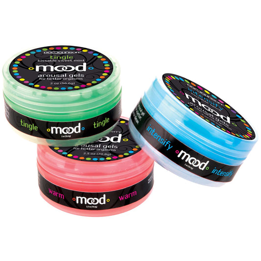 Mood Lube Kissble Foreplay Gels 3pk