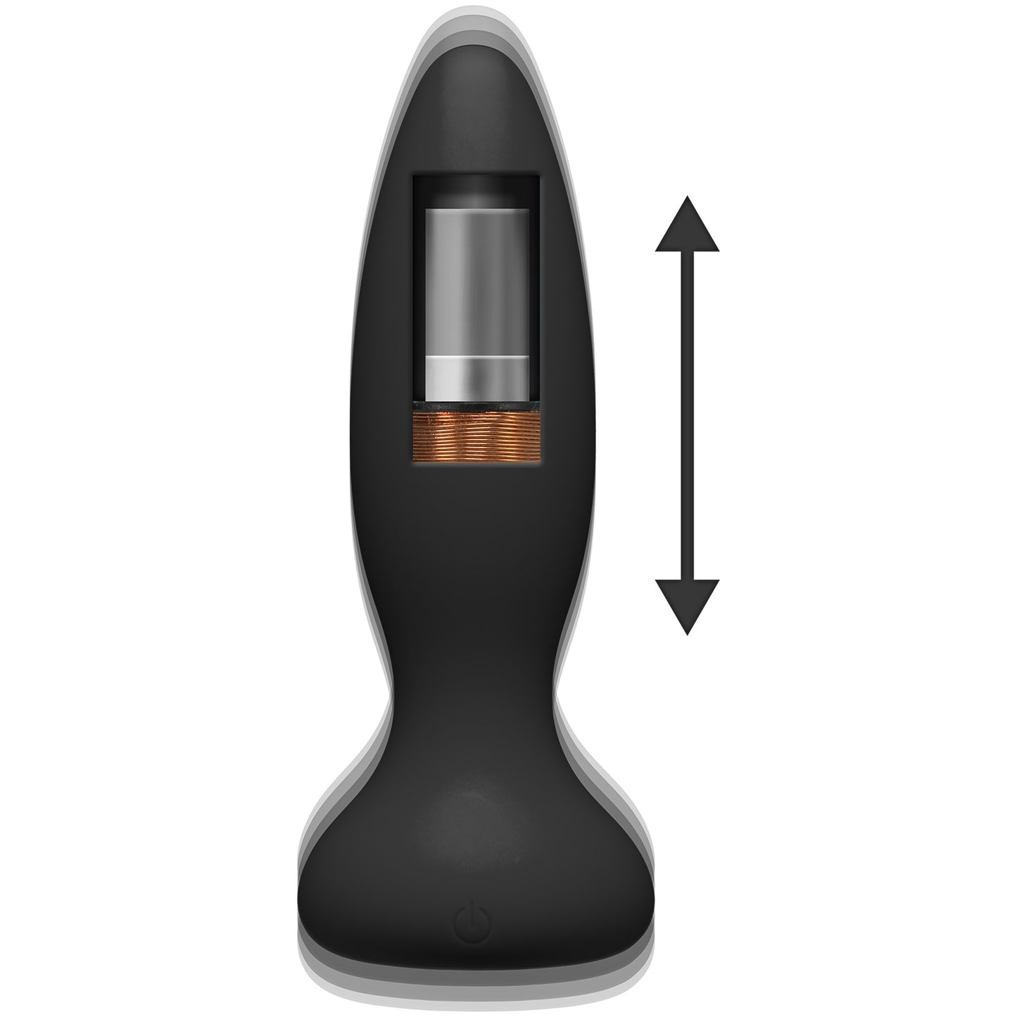 A-Play Thrust Adventurous Rechargeable Silicone Anal Plug w/ Remote