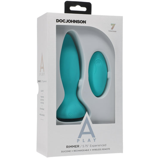 A-Play Rimmer Experienced Rechargeable Silicone Anal Plug w/ Remote