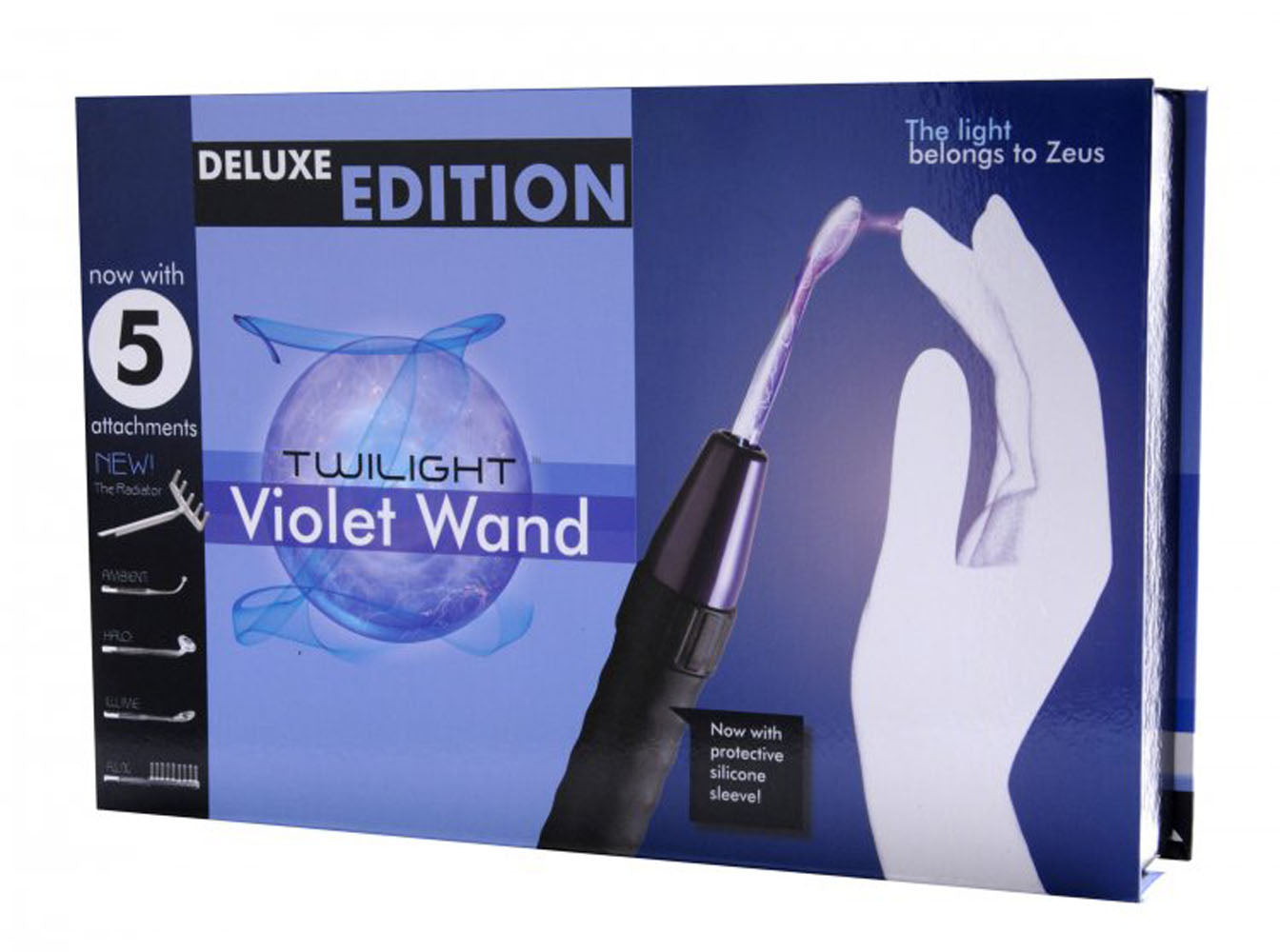 Zeus ElectroSex Twilight Violet Wand Kit