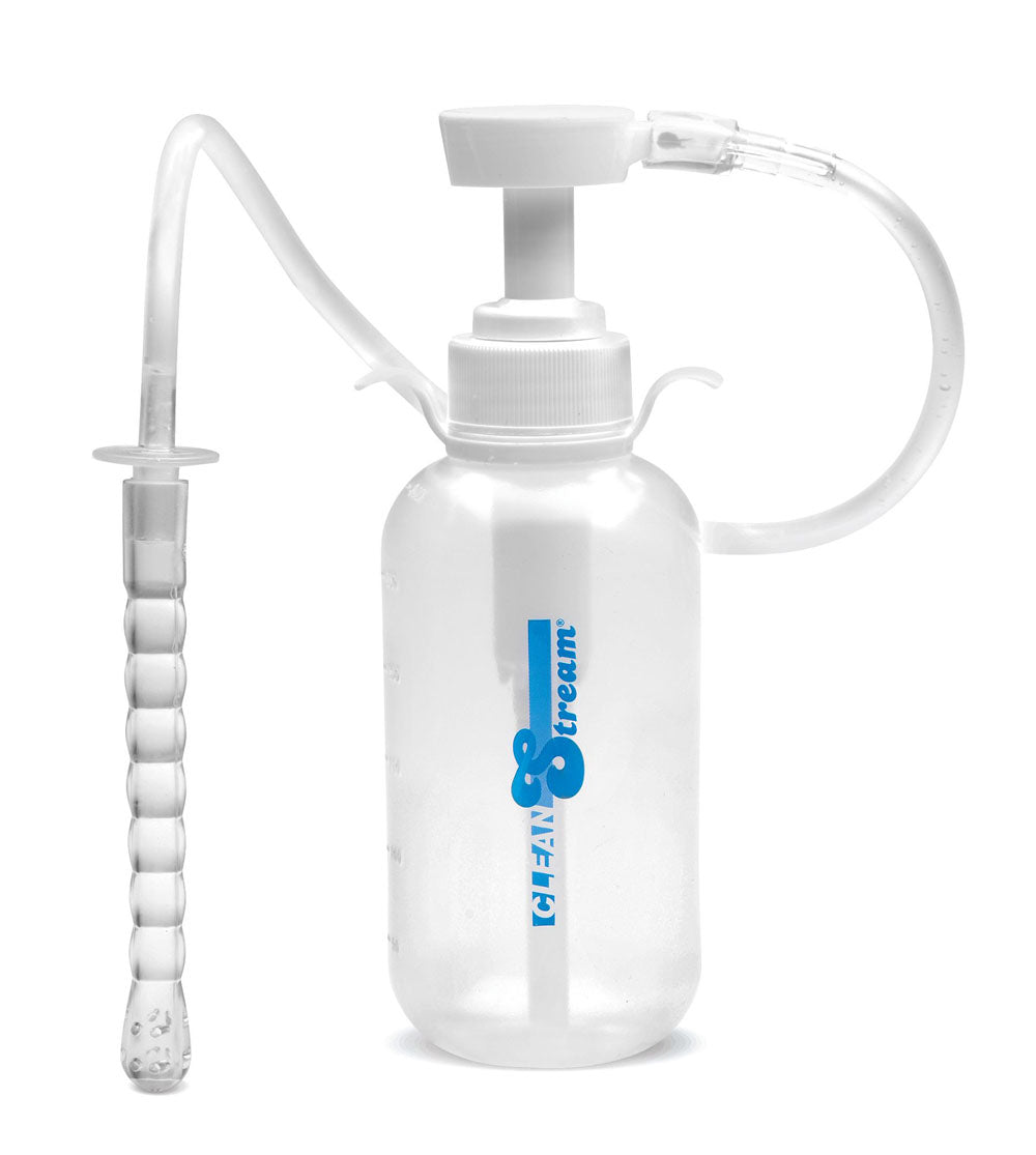 CleanStream Pump Action Enema Bottle w/ Nozzle