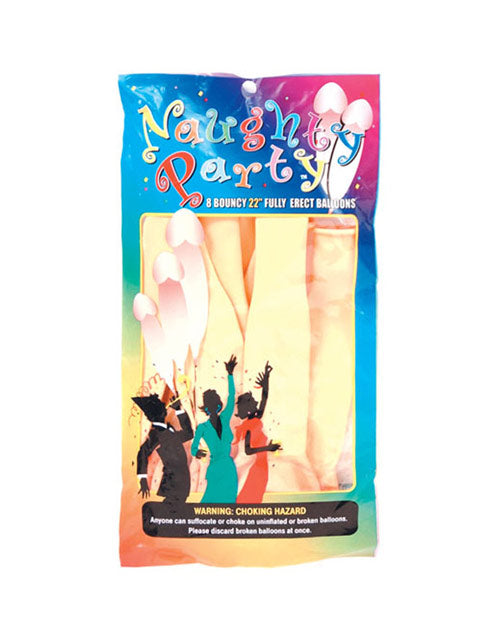 Naughty Party 22" Penis Balloons 8pk