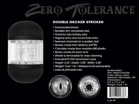 Zero Tolerance Double Decker Stroker