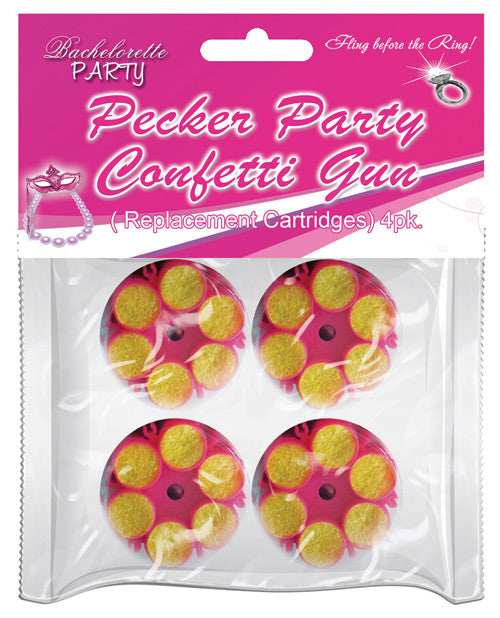 Party Pecker Confetti Refill Cartridge 4pk