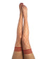 Kix'ies Claudia Large Net Fishnet Thigh-High