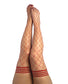 Kix'ies Claudia Large Net Fishnet Thigh-High