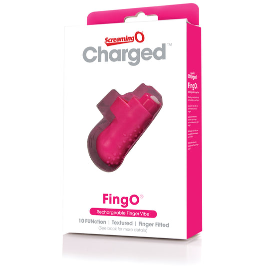 ScreamingO Charged FingO Rechargeable Finger Vibe
