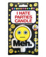 CandyPrints I Hate Parties Candle - Meh