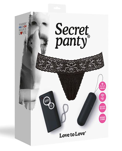 Love to Love Secret Vibrating Panty