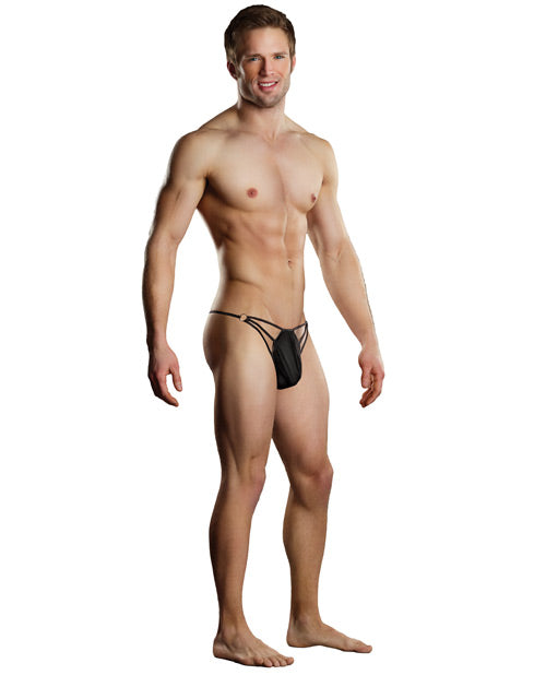 Male Power G-string w/ Straps & Rings