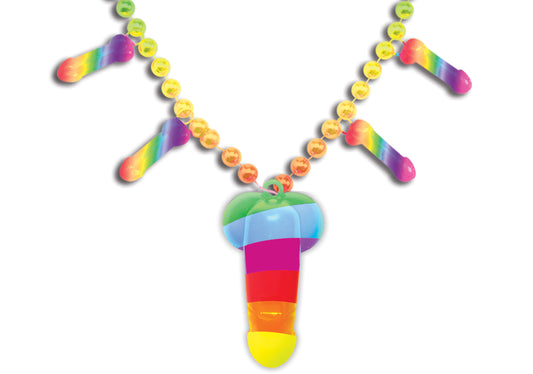 Rainbow Pecker Whistle Necklace