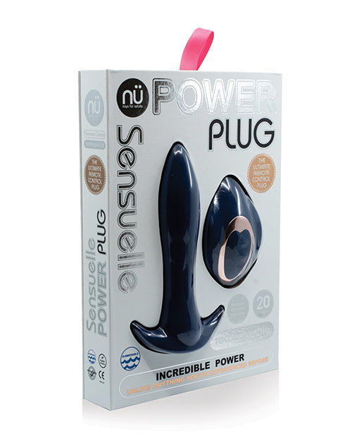 Nu Sensuelle Power Plug 20-Function Remote Control Butt Plug