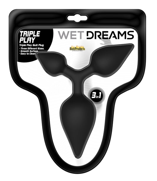 Wet Dreams Triple Play Anal Plug