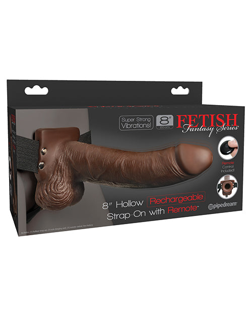 Fetish Fantasy Series Hollow Rechargeable Strap-On w/ Remote
