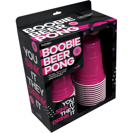 Boobie Beer Pong w/ Cups & Boobie Balls