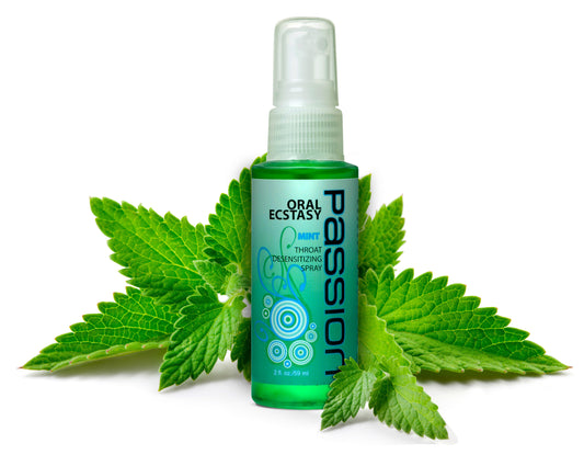 Passion Oral Ecstasy Mint Flavored Deep Throat Numbering Spray
