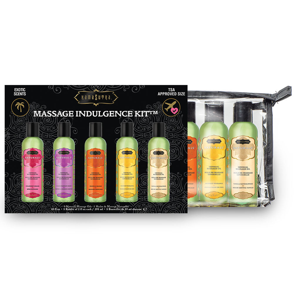 KamaSutra Naturals Massage Indulgence Kit