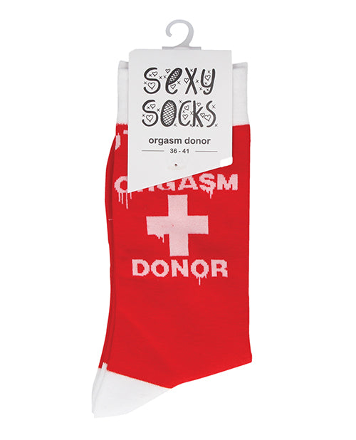 Sexy Socks Orgasm Donor