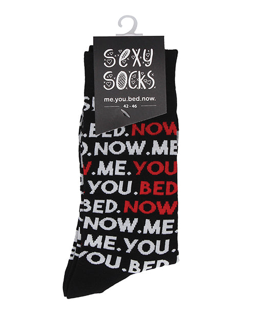 Sexy Socks You, Me, Bed, Now