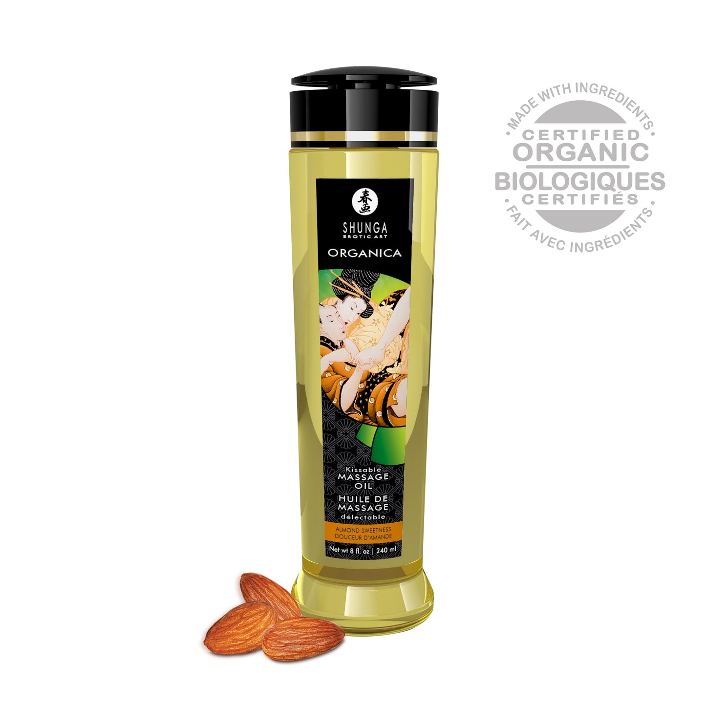 Shunga Organica Kissable Massage Oil