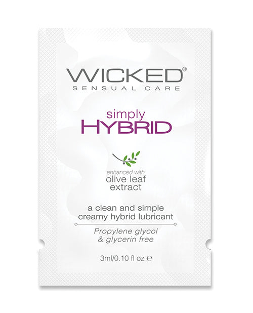 Wicked Sensual Care Simply Hybrid Creamy Hybrid Lubricant