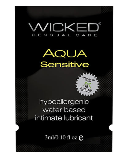 Wicked Sensual Care Aqua Sensitive Hypo-Allergenic Lubricant