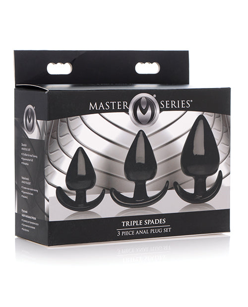Master Series Triple Anal Plug 3pk