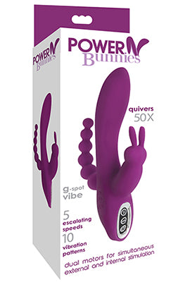 Power Bunnies Quivers G-Spot Vibe
