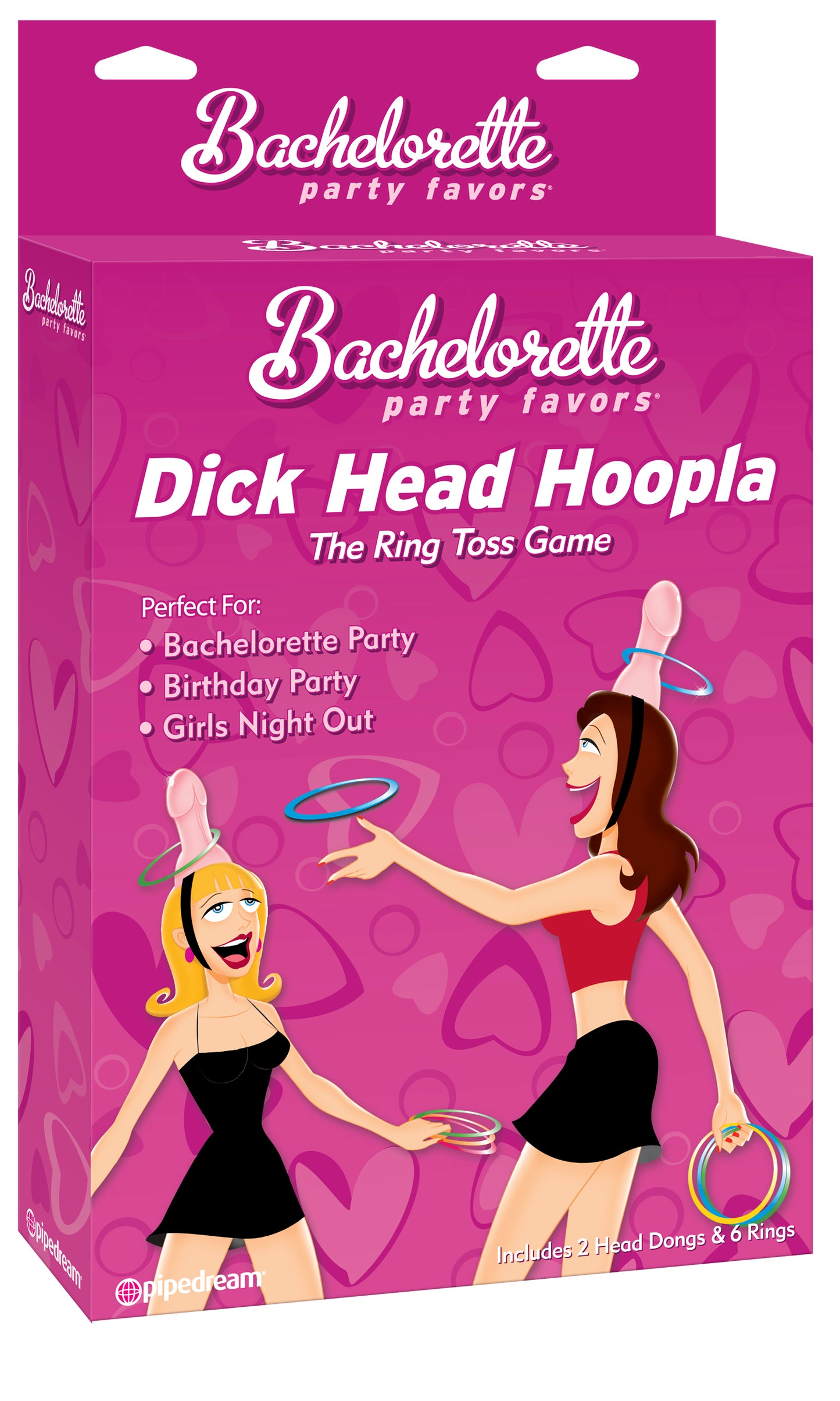 Bachelorette Party Favors Dick Head Hoopla Ring Toss Game