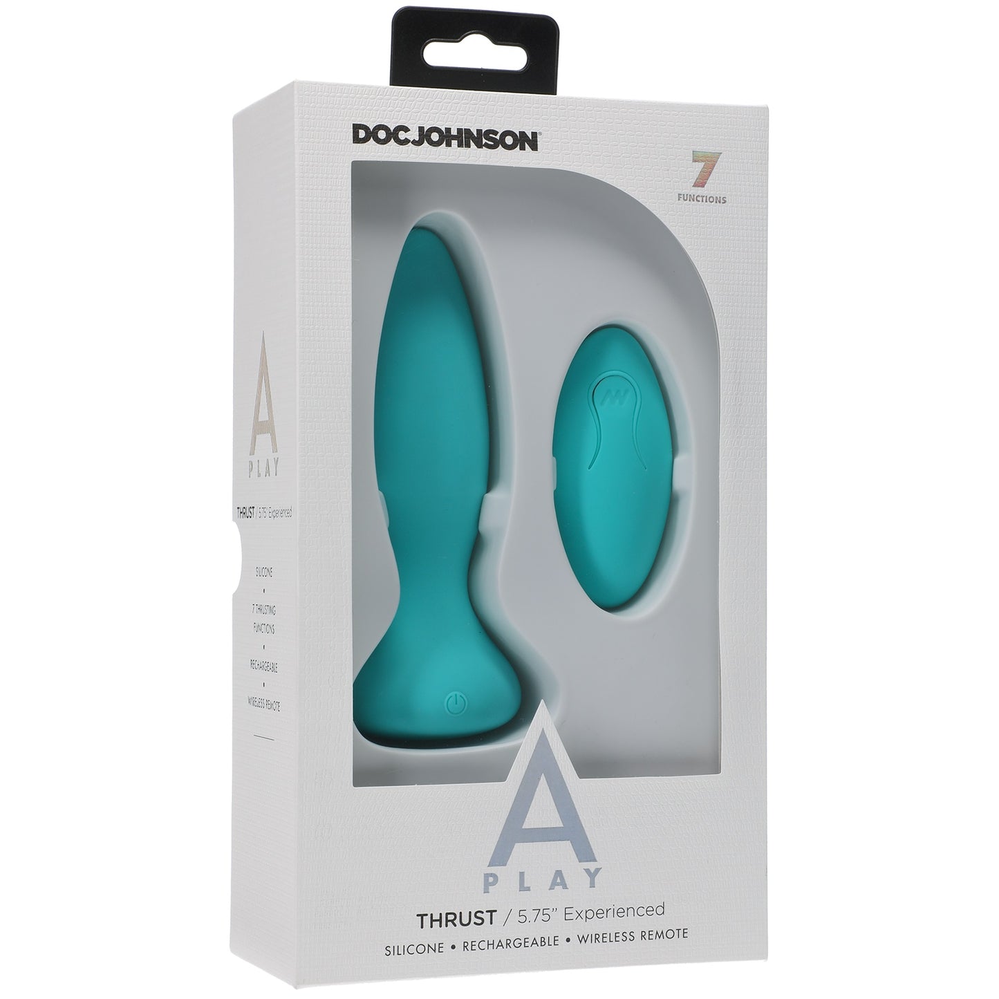 A-Play Thrust Experienced Rechargeable Silicone Anal Plug w/ Remote