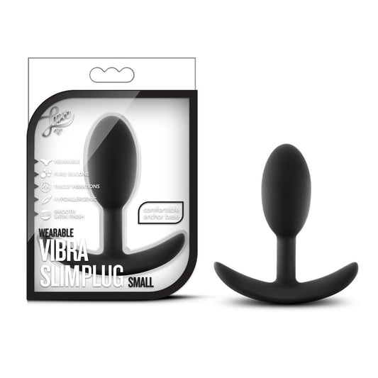 Luxe Wearable Vibra Slim Plug Small