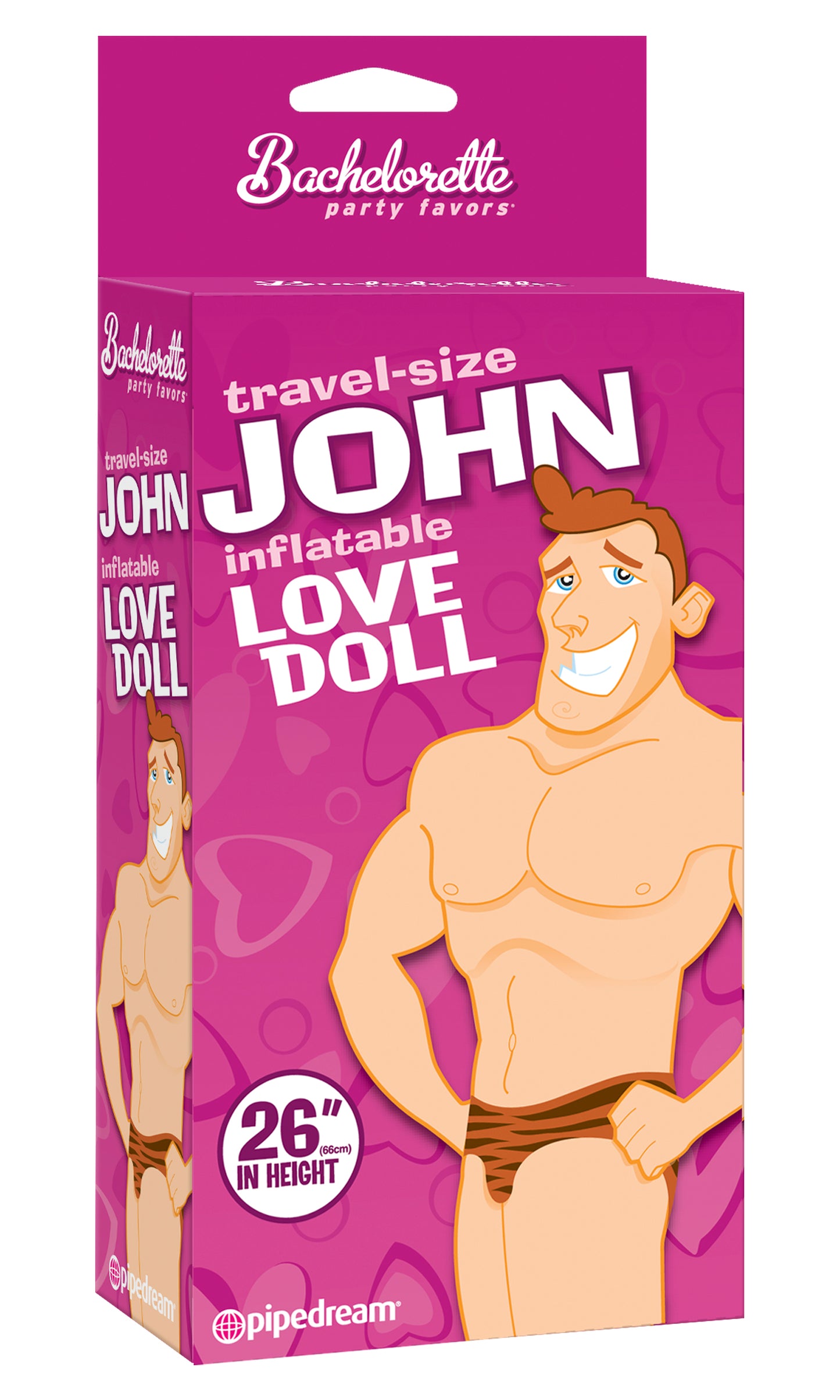 Bachelorette Party Favors Travel Size John Blow Up Doll