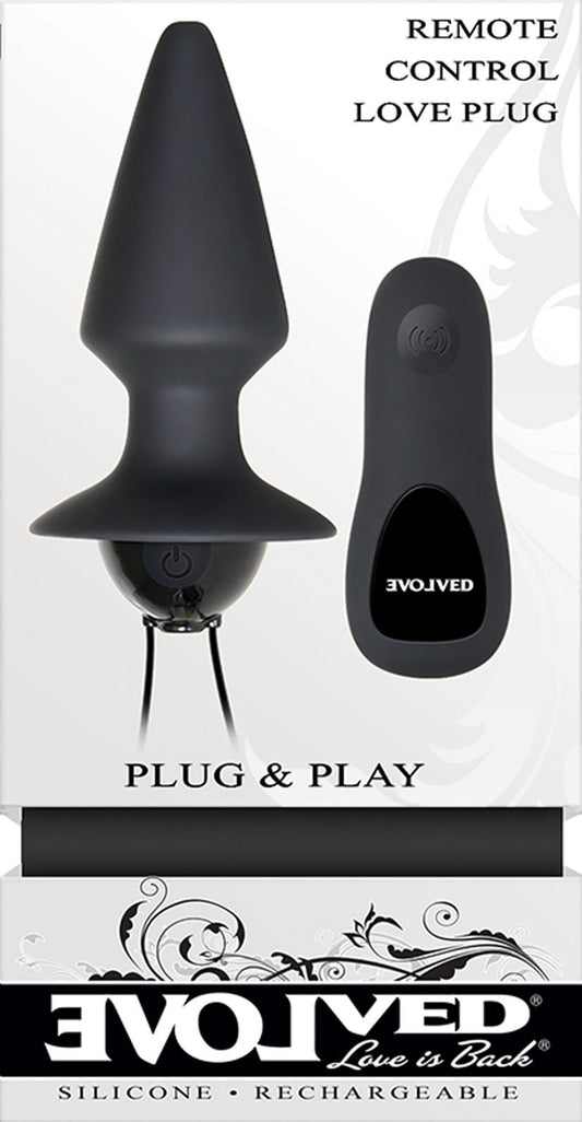 Evolved Plug & Play Remote Anal Plug