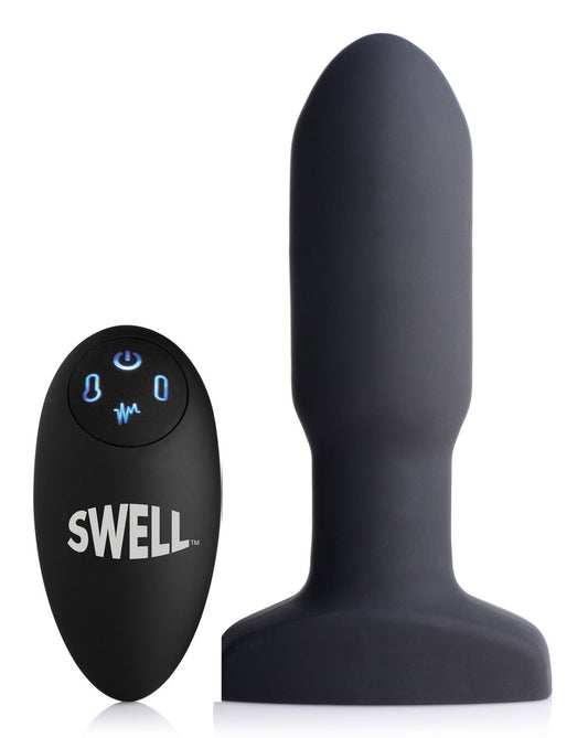 Swell 10x Inflatable & Vibrating Missile Silicone Anal Plug